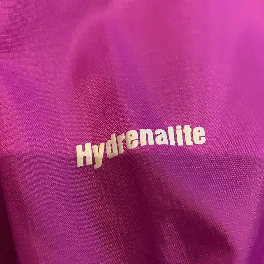 Hydrenalite Purple north face raincoat/windbreaker